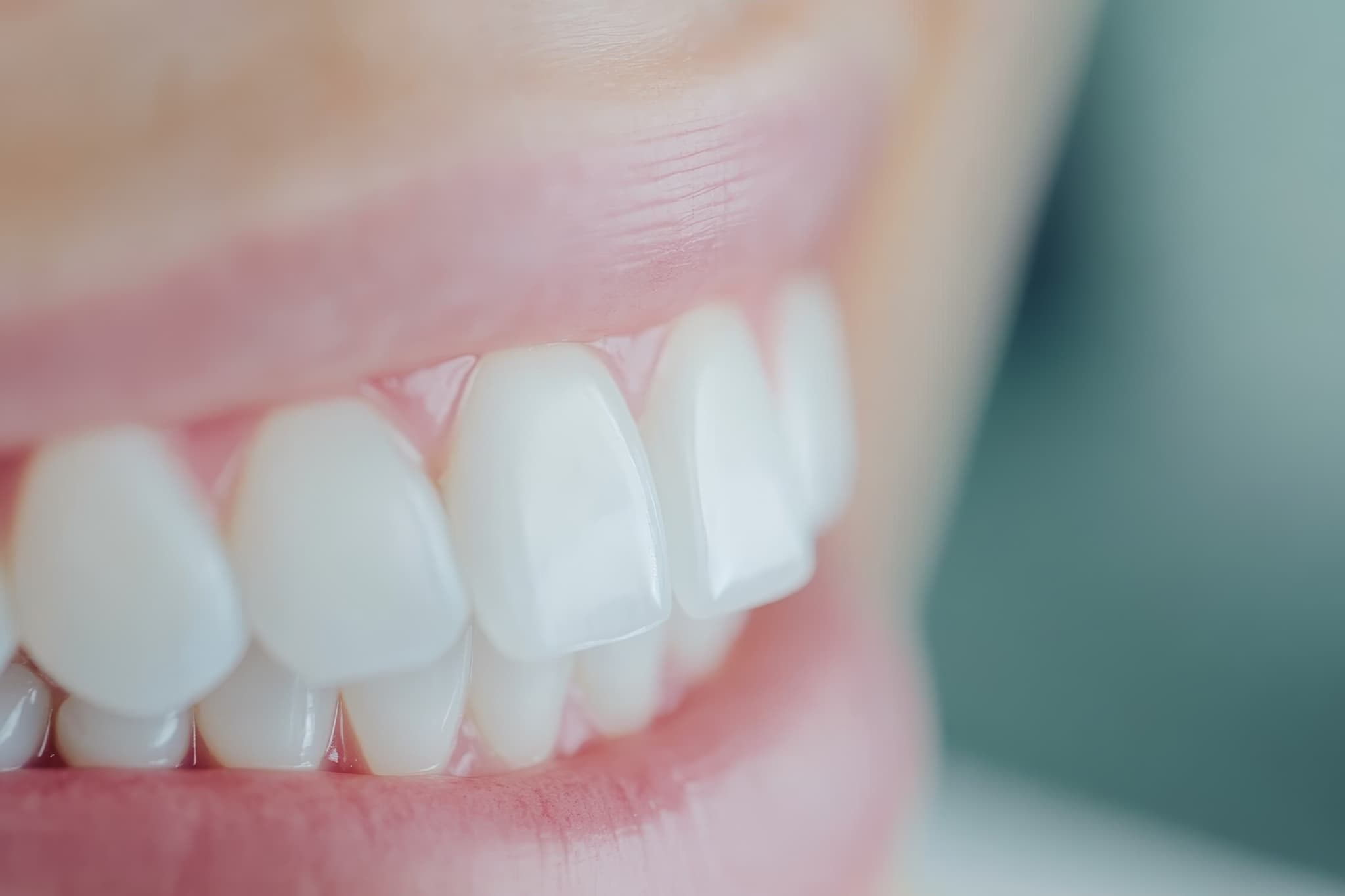 クリーニング後の美しい歯