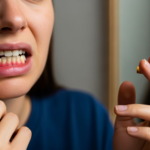 歯周病になった喫煙者の女性