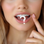 ホワイトニングの頻度を考える女性